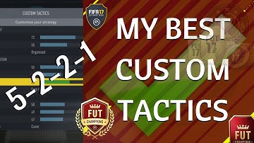 5-2-2-1! MY BEST CUSTOM TACTICS, PLAYERS INSTRUCTIONS! FROM GOLD 3 TOO ELITE ! SIMPLE FIX! TIPS!
