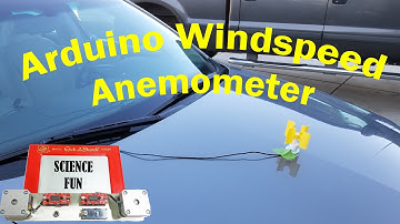 Arduino Windspeed Anemometer or Redneck Speedometer?