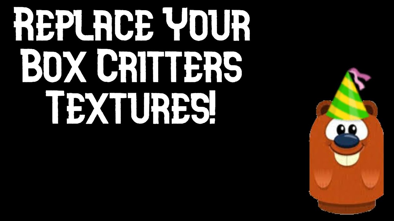 How to Change Textures in Box Critters! | Box Critters Station