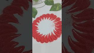 Simple Rangoli | Satisfying Rangoli | Easy Rangoli Tips and Tricks|ASMR#rangoli#satisfying#asmryarn