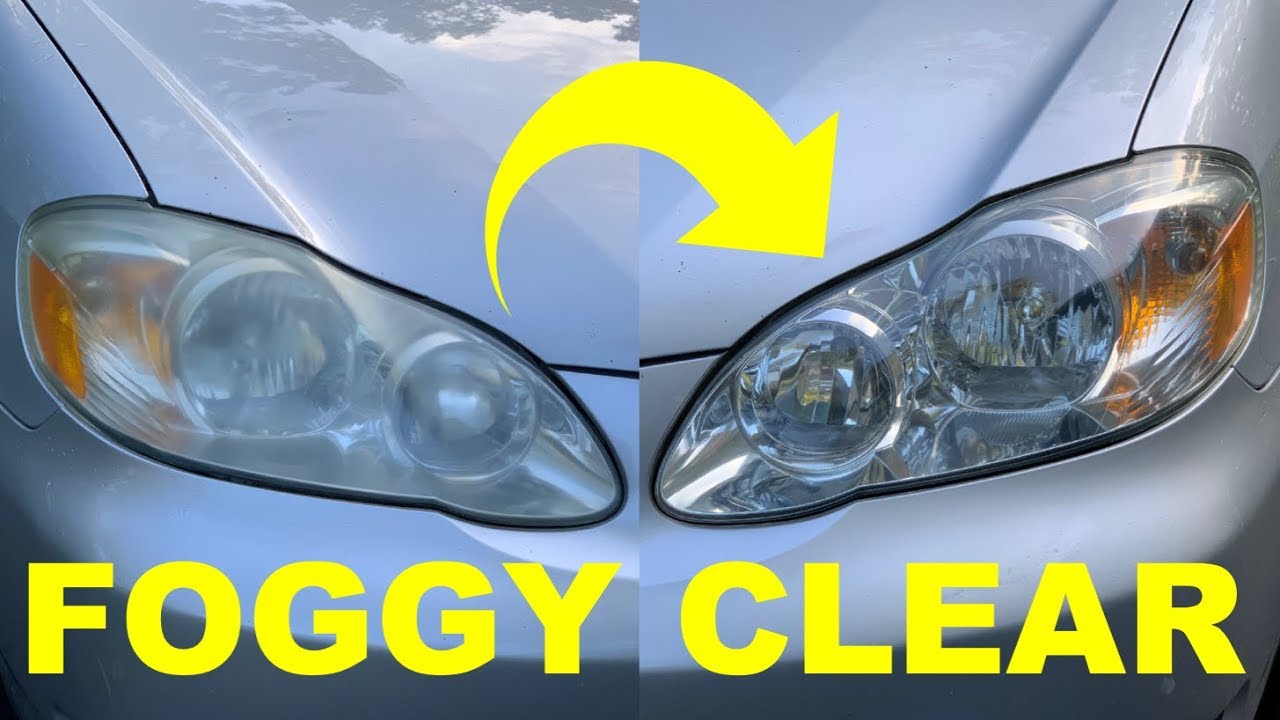 Easy Car Headlight Restoration Cheap and Fast YouTube