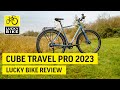 CUBE TRAVEL PRO 2023 REVIEW | Wartungsarmes Tourenrad für Reisen und Alltag! image