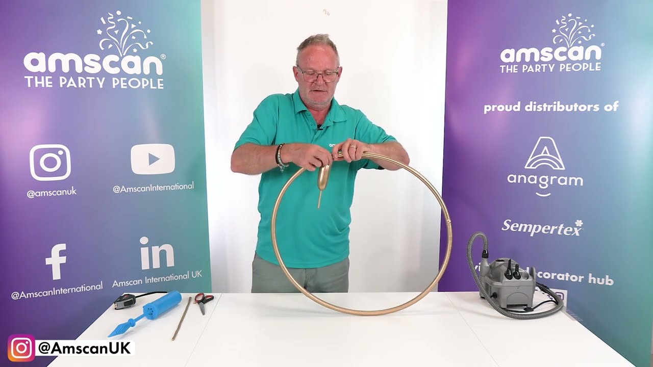 Wrapping Hoops to Match Your Balloon Designs