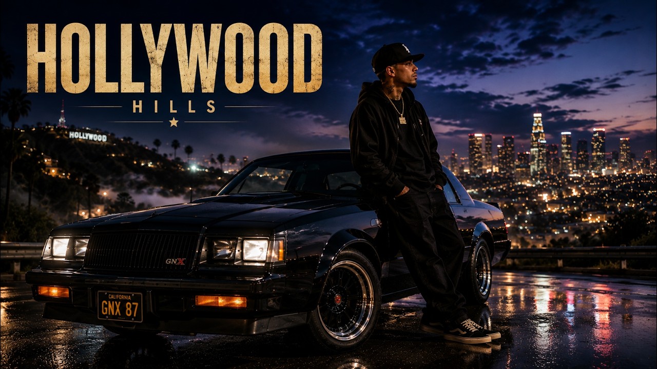 West Coast Hip-Hop 🌴 | Hollywood Hills Midnight | Modern G-Funk