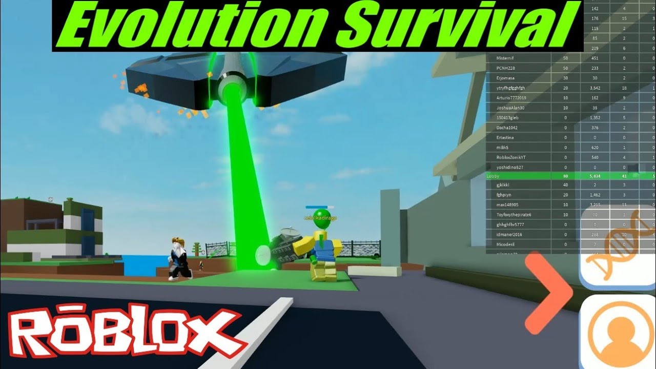 Roblox Evolution Survival Youtube - roblox natural disaster survival evolution desastres