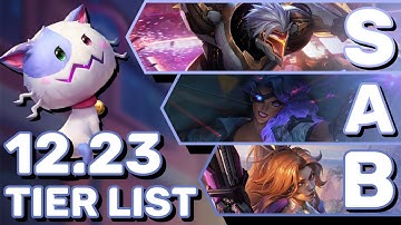 My Strategy & Tierlist For Climbing Patch 12.23 | TFT Guide Teamfight Tactics