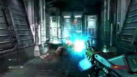 Doom 3 part 14 light machine gun