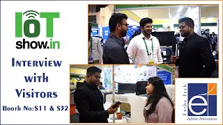 Interview with Visitors | Enthu Tech | IOTSHOW.IN | PCB | SMT | LoRa | Bengaluru screenshot 2