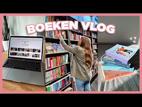 Boeken VLOG ✨💘 Boek SHOPPEN + SHOPLOG, lezen & JOURNAL ☆ Zenne Bakens