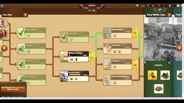 Forge of Empires 2021 part 1 unlocking fortification