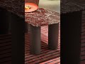 COSMOMOBILI|The red-themed space is so unique, and the marble dining table adds a powerful presence.