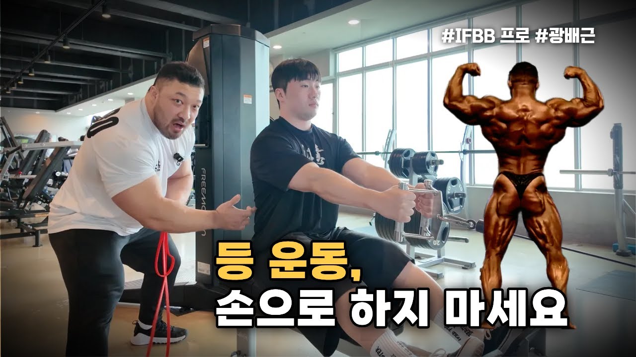 시티드 로우 완전 정복 | 등 자극 안 오는 이유 설명합니다