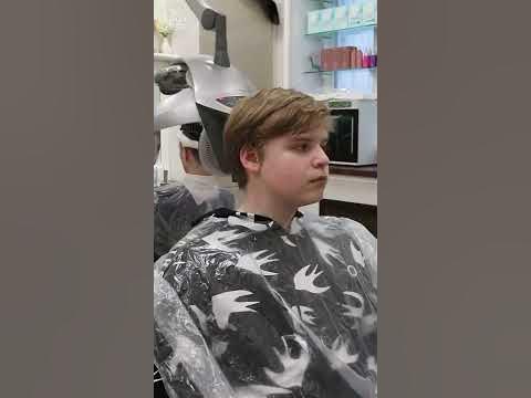 Мужская стрижка для парня - YouTube