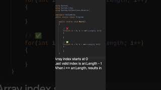 One symbol can crash your program😲#codingforbeginners #dotnet #csharp #loop #codingtips #codingreels