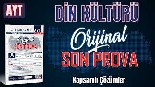 Orijinal Son Prova 2. TGD | AYT Din Kültürü Çözümleri
