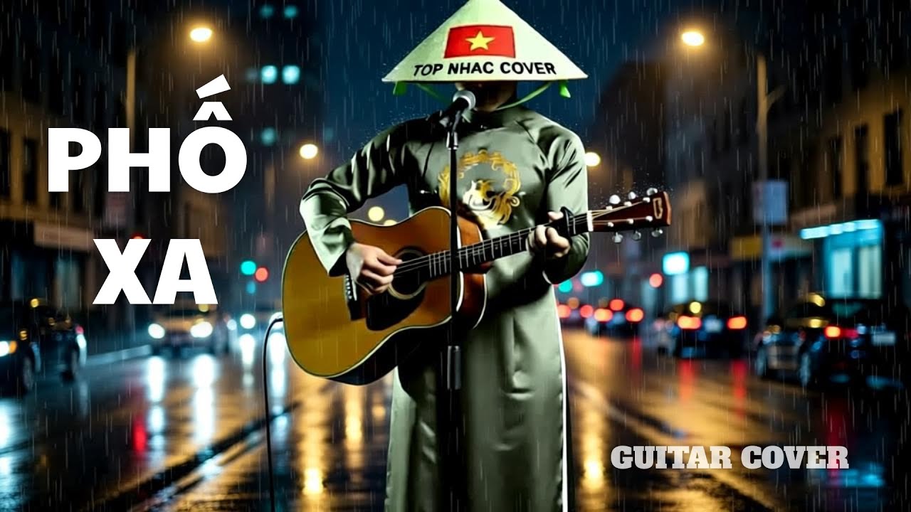 PHỐ XA - Guitar Cover Buồn Khi Ký Ức Cũ Bỗng Quay Về |TOP NHAC COVER
