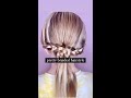 SIMPLE BRAIDED HAIRSTYLE FOR BEGINNERS