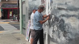White paint splattered over Berkeley mural honoring immigrants