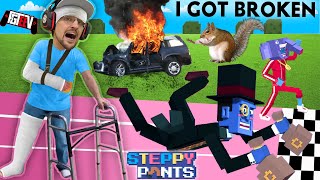 A SQUIRREL RUINED MY LIFE! FGTeeV Forgets How to Walk (STEPPY PANTS Game + Skit) screenshot 1