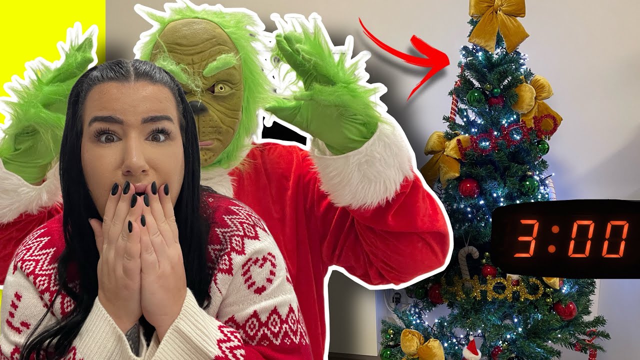 SOHA *ne* díszíts KARÁCSONYFÁT *éjszaka*, ha nem akarod, hogy GRINCS levelet küldjön!😱🎄