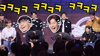 Eng] Wi Hajun, Ji ChangWook, Lim Se Mi erupt in laughter: Disney+ The Worst of Evil Showcase 230926