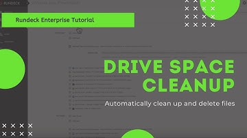 Rundeck Enterprise Tutorial: Drive Space Plugin