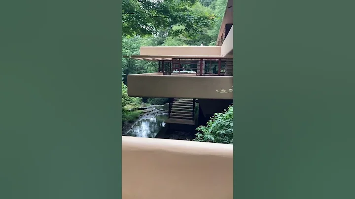 Up Close with Frank Lloyd Wright's Fallingwater: A Stunning Architectural Masterpiece
