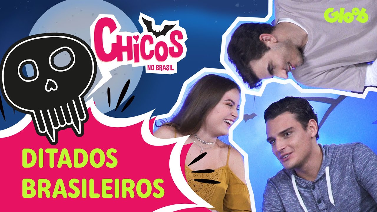 SANTI QUE NEM PINTO NO LIXO | CHICOS NO BRASIL COM RAISSA CHADDAD | CHICA VAMPIRO | Mundo Gloob