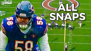 Darnell Wright EVERY SNAP Vs Vikings | Week 12 Film Room
