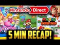 Nintendo Direct 5 Minute Recap!