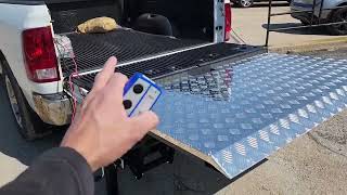 Pickup Truck Liftgate Lift Hitch From SaferWholesale 60" x 35" Tuck, Van, Suv