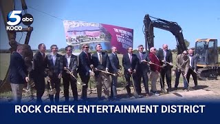 Leaders break ground on $1.1 billion Norman entertainment district that'll house new OU arena