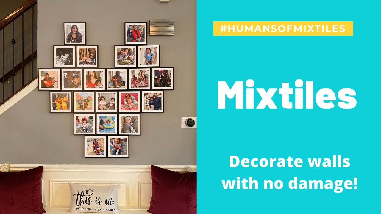 MIXTILES, Decorate Walls With No Damage