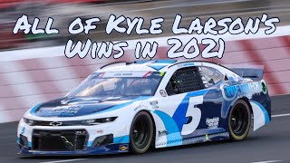 All of Kyle Larson’s NASCAR Wins in 2021