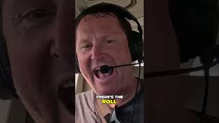 When clouds try to roll your airplane! Thats a rolly one! #aviation #pilot