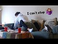 I Can't Stop Kissing You Prank *got freaky*