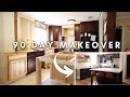 Diy extreme home makeover 90 day transformation  kitchen living room dining room pantry