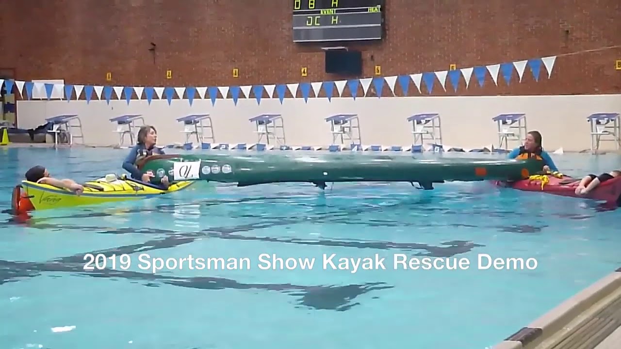 2019 Sportsman Show Kayak Rescue Demo