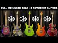 Pull Me Under Solo on 5 different guitars