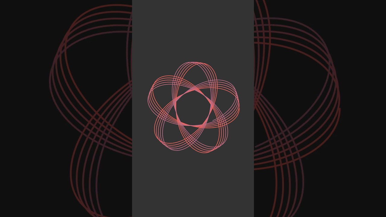 Spirograph animation Part37 | Math animation