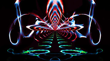 Microchip Music  -  Morse Code  (Projection Music Video Art)