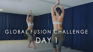 Global Fusion IG Challenge / Day 1 lesson by Olga Meos / Tribal Fusion Belly Dance class