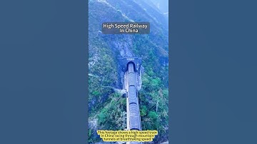 Racing Through Mountains — China’s High-Speed Rail Tunnel Marvel.