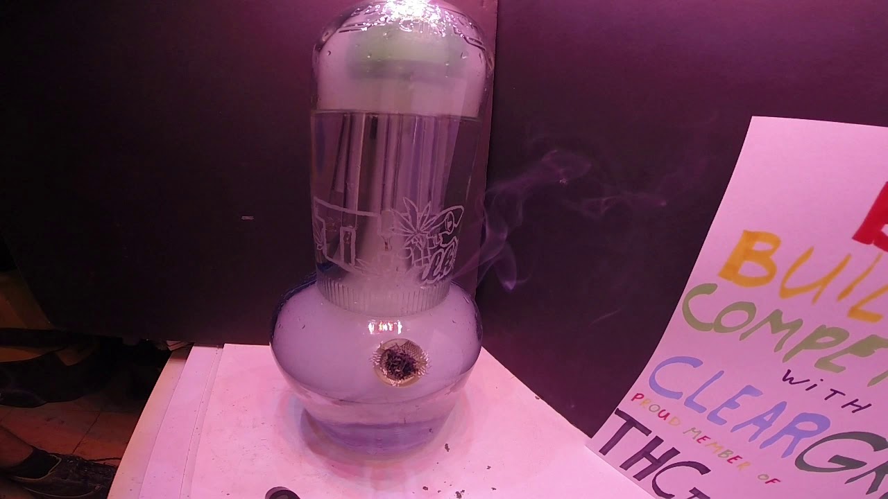 THCtalk com 2019 Bong Building Competition   ClearGreen's Heptapod