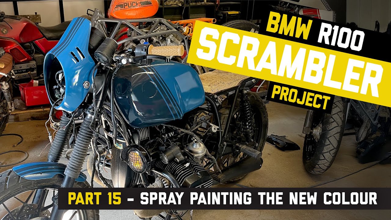  R100RS RT R80 ガゾリンタンク　リペイントベース BMW R100 RT RS R90 R80 R75 Petrol Tank & Cap (ORIGINAL NECK) RAW