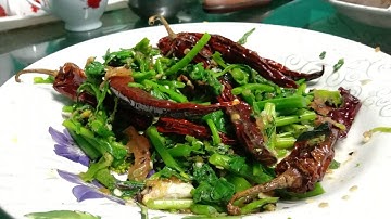Sarso Pata Laka Chutney Recipe | Mustard Greens Chutney Recipe