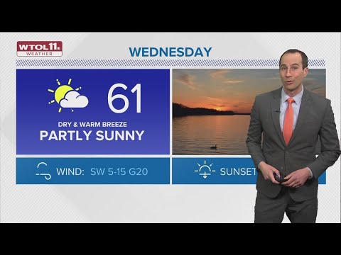 Clear skies overnight into Wednesday; lows in 30s | WTOL 11 Weather ...