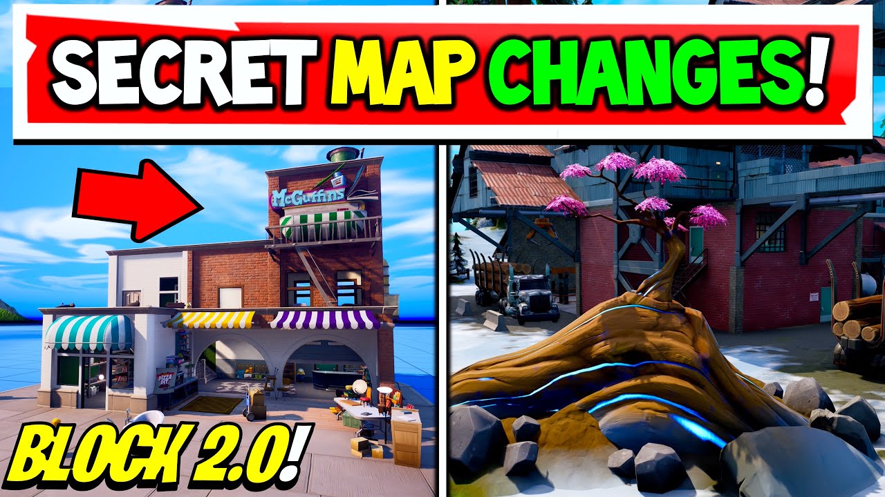 Fortnite v21.01 SECRET MAP CHANGE +