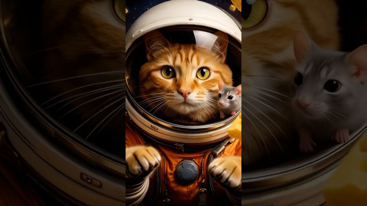🐱🚀 The Cat Astronaut & the Cheese Galaxy | A Wholesome Space Adventure
