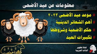 موعد عيد الأضحى 2023 - 1444 وحكم الأضحية